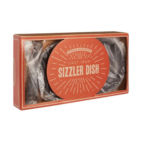 Servírovací mísa s dřevěným prkénkem Premier Housewares Sizzler, 23 x 14 cm-image-1