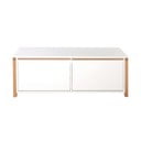 Lavice s botníkem Woodman Northgate