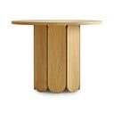 Jídelní stůl v dubovém dekoru Woodman Soft, ø 98 cm
