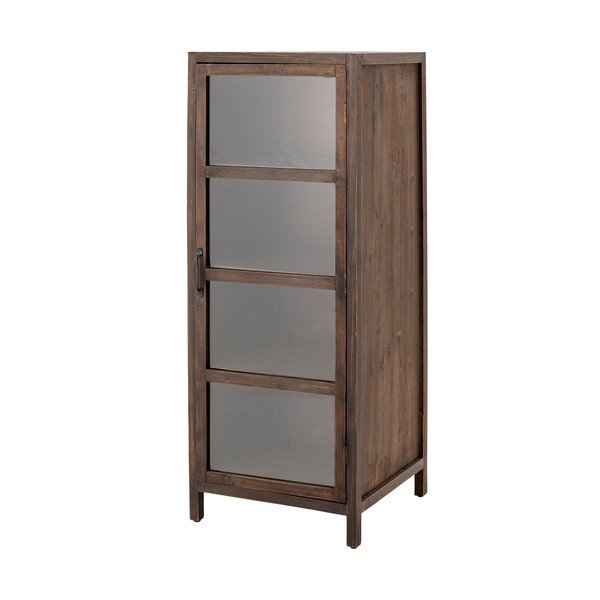 Vitrína z jedlového dřeva v přírodní barvě 45x125 cm Marl – Bloomingville