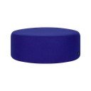 Modrý vlněný taburet Folk – noo.ma