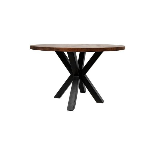 Kulatý jídelní stůl z mangového dřeva ø 130 cm Oakland – HSM collection