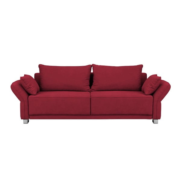 Červená rozkládací pohovka Windsor & Co Sofas Casiopeia, 245 cm