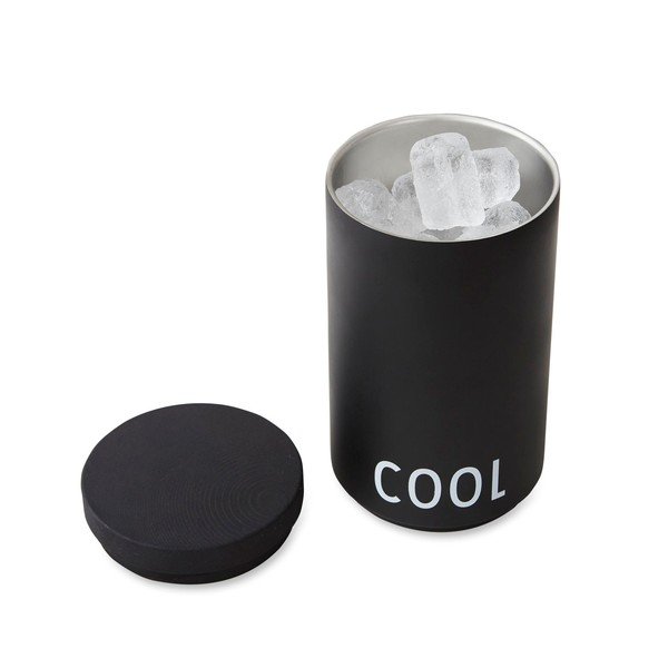 Černá chladící nádoba Design Letters Bucket-image-3