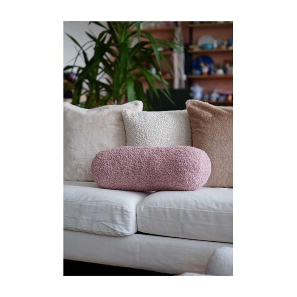 Dekorační polštář z materiálu bouclé 14x50 cm Top – Mioli Decor-image-3