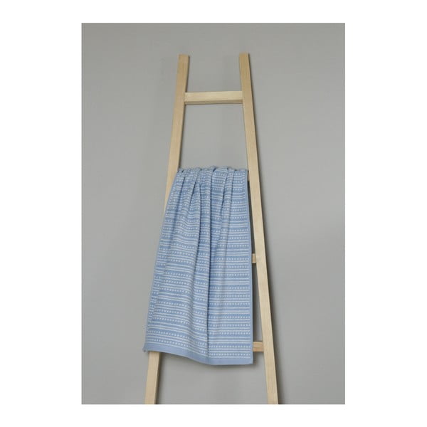 Modrý bavlněný ručník My Home Plus Spa, 50 x 90 cm