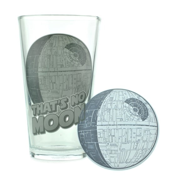 Set sklenice a podtácku Star Wars™ Death Star