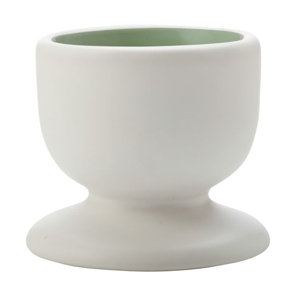 Zeleno-bílý porcelánový kalíšek na vejce Maxwell & Williams Tint