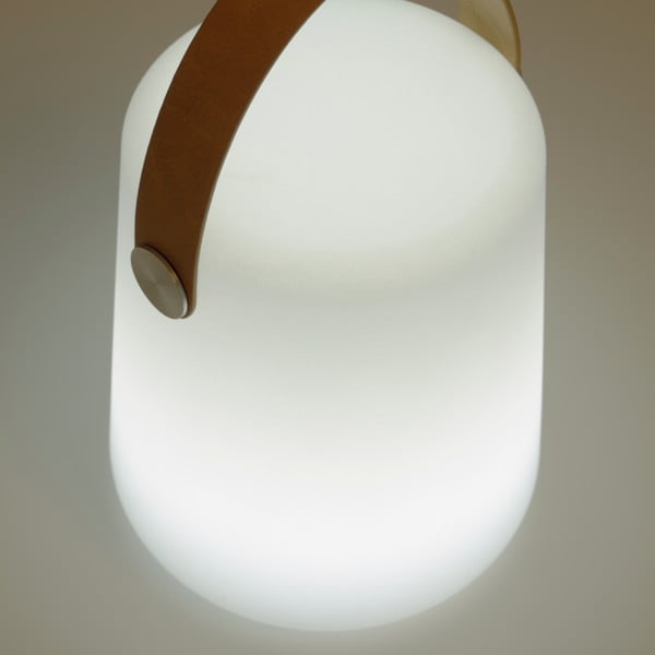 Bílo-hnědá venkovní lampa Kave Home Dialma-image-3