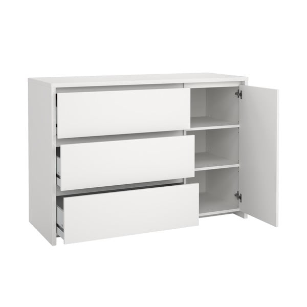 Bílá komoda 119x84x48 cm Next – Tvilum-image-4