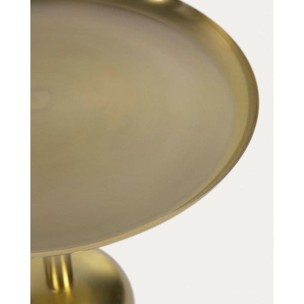 Kovový kulatý odkládací stolek ø 37 cm Adaluz – Kave Home-image-1