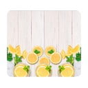 Kryt na zeď u sporáku z tvrzeného skla 50x56 cm Lemons – Wenko
