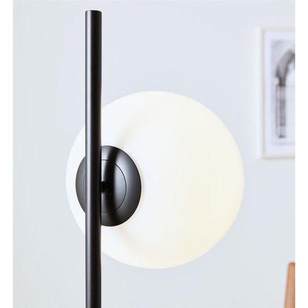 Bílá stojací lampa Markslöjd Dione, výška 134,5 cm-image-1