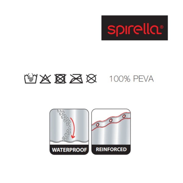 Sprchový závěs 180x200 cm Kuapa – Spirella-image-1