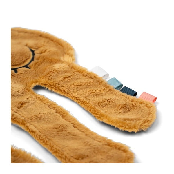 Hořčicově žlutá mazlicí hračka s poutkem na dudlík Done by Deer Cozy Friend Jelly-image-2