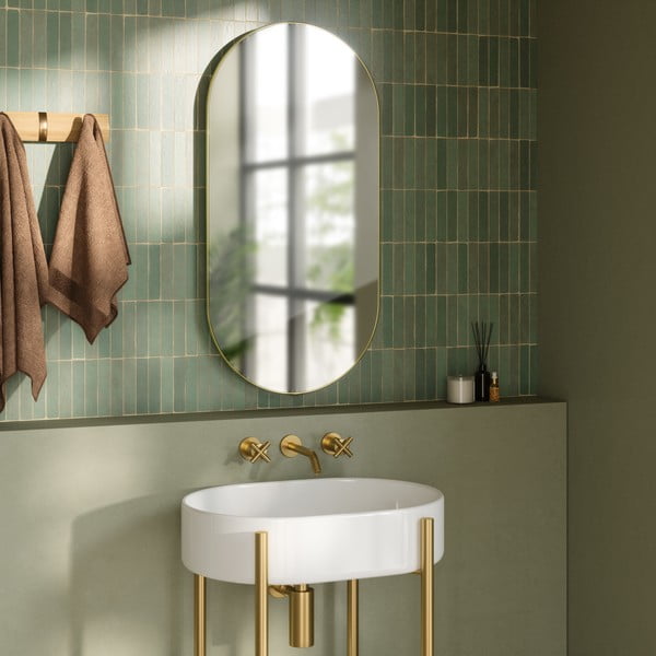 Nástěnné zrcadlo 46x91 cm Hubba – Umbra-image-1