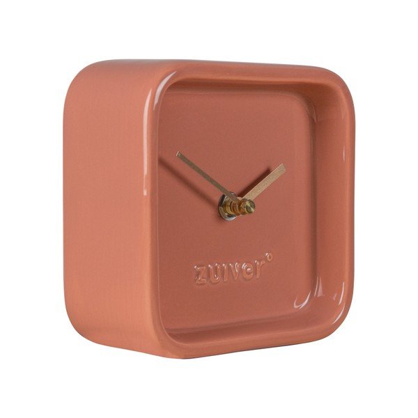 Růžové stolní hodiny Zuiver Cute-image-2