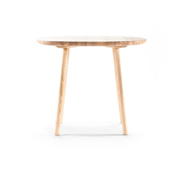 Přírodní jídelní stůl z masivu EMKO Naïve, ⌀ 90 cm-image-2