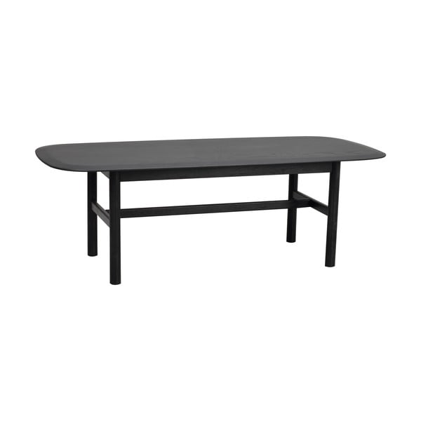 Černý konferenční stolek z dubového dřeva 135x62 cm Hammond - Rowico-image-2