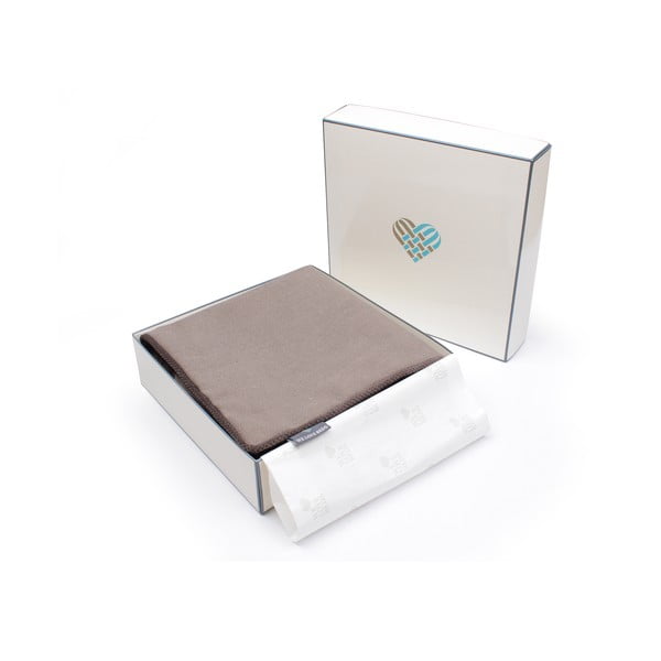 Tmavě hnědý povlak na polštář WeLoveBeds Flax Dark Chocolate, 50 x 50 cm-image-4