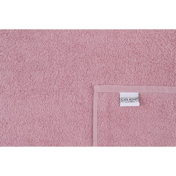 Růžové bavlněné ručníky a osušky v sadě 2 ks Dora – Foutastic-image-1