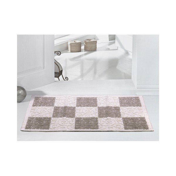 Koberec Patchwork Boucle Beige, 80x120 cm