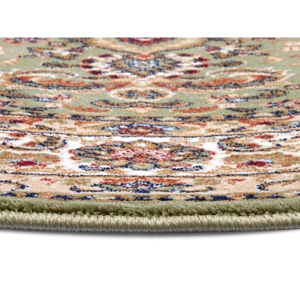 Zelený koberec Nouristan Zahra, ø 160 cm-image-2