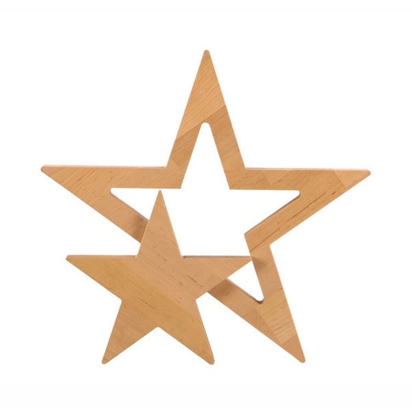 Dekorace z olšového dřeva Nørdifra Star