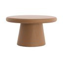 Kulatý konferenční stolek v terakotové barvě ø 70 cm Kulona – Light & Living