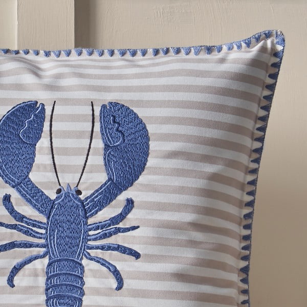 Dětský polštářek 45x45 cm Lobster Embroidered – Catherine Lansfield-image-2