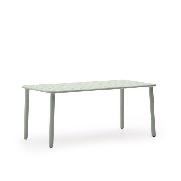 Ocelový zahradní jídelní stůl 90x180 cm Brai – Kave Home