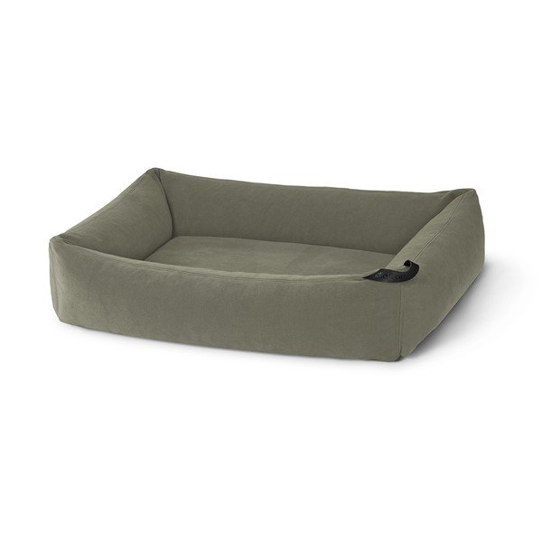 Šalvějově zelený pelíšek pro psa 120x93 cm Comodo Sage L – MiaCara