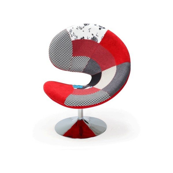 Patchworkové křeslo Woodjam Spirale-image-1