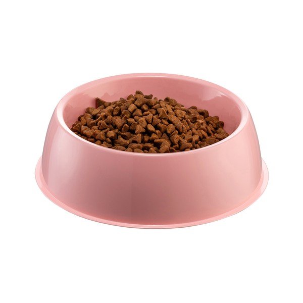Růžová miska pro psa Petpetite, ø 21,5 cm-image-2