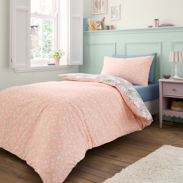 3dílné bavlněné dětské povlečení na dvoulůžko 200x200 cm Meadow Bunnies – Belle & Boo-image-3