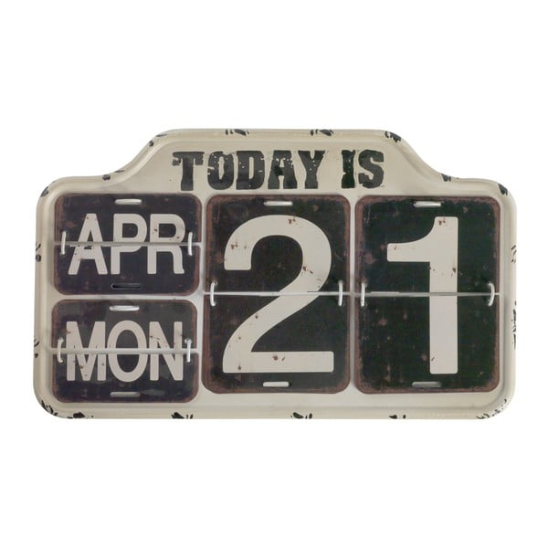 Černý nástěnný kalendář Geese Today