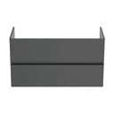 Šedá závěsná skříňka pod umyvadlo 100x55 cm Eurovit+ – Ideal Standard