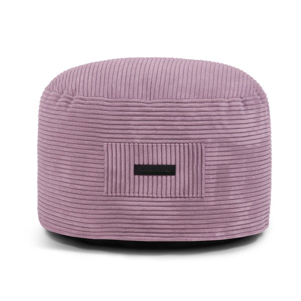 Fialový manšestrový taburet Om 60 – SLOWDOWN