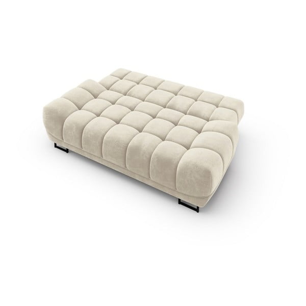 Béžová třímístná rozkládací pohovka se sametovým potahem Windsor & Co Sofas Cirrus-image-4