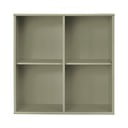 Khaki závěsná knihovna 70x70x27 cm Mistral – Hammel Furniture