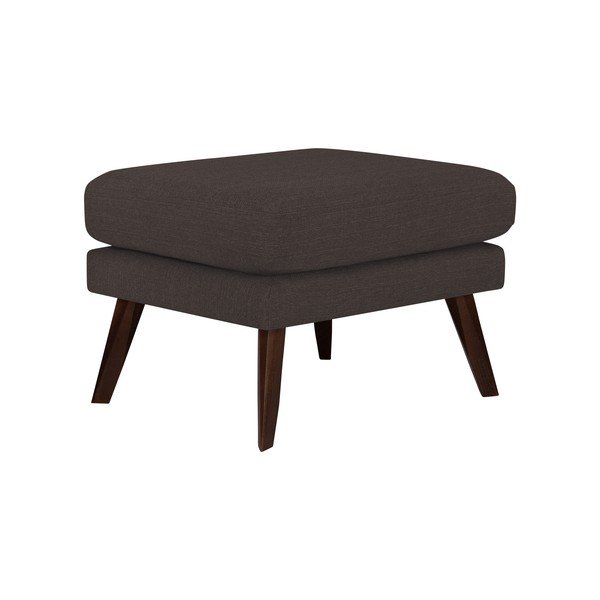 Hnědý taburet Mazzini Sofas Elena