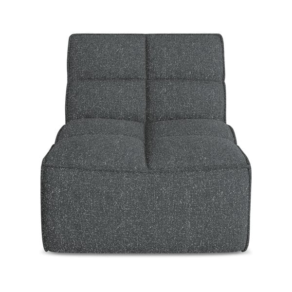 Tmavě šedý modul pohovky Kalai – Makamii