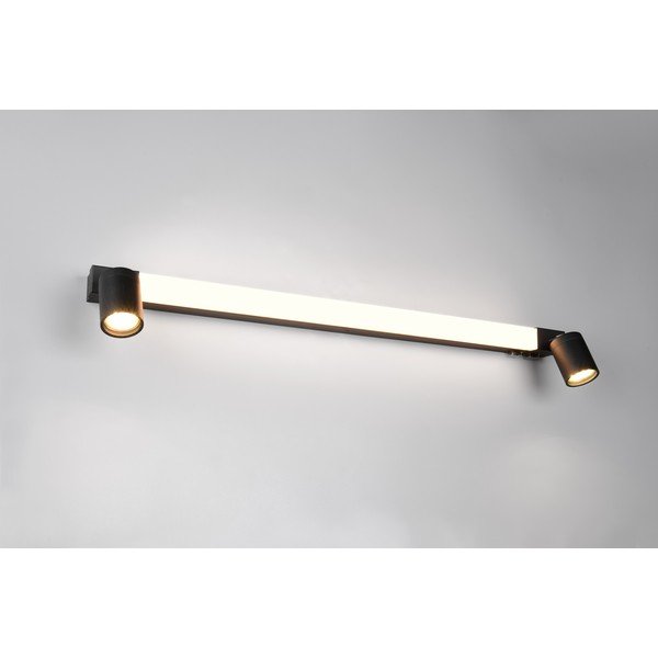 Matně černé LED nástěnné svítidlo Enrico – Trio-image-2