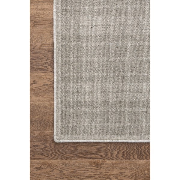 Světle šedý vlněný koberec 160x230 cm Pano – Agnella-image-3