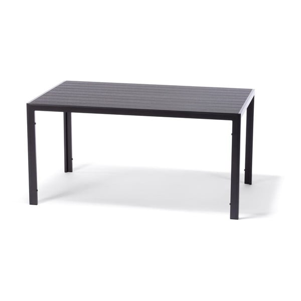 Zahradní jídelní set pro 4 osoby s šedou židlí Joanna a stolem Viking, 90 x 150 cm-image-1