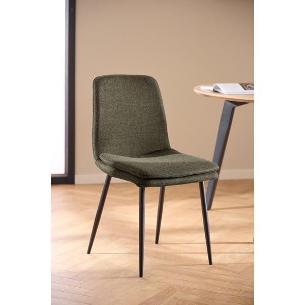 Khaki jídelní židle Becca – Actona-image-1