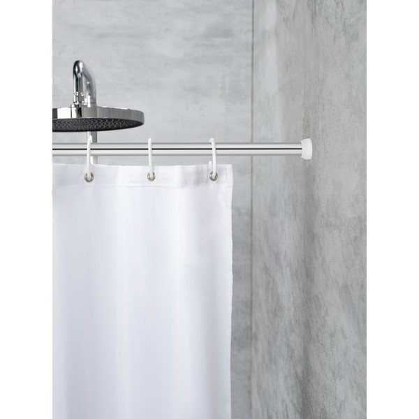 Tyč na sprchový závěs ve stříbrné barvě 110 - 185 cm – Wenko-image-2