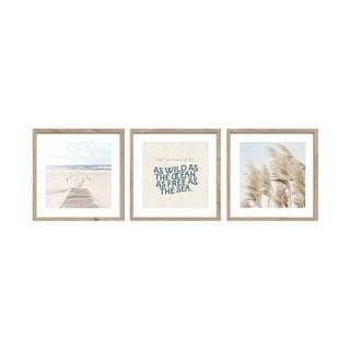 Obrazy v sadě 3 ks 30x40 cm Seaside – Styler