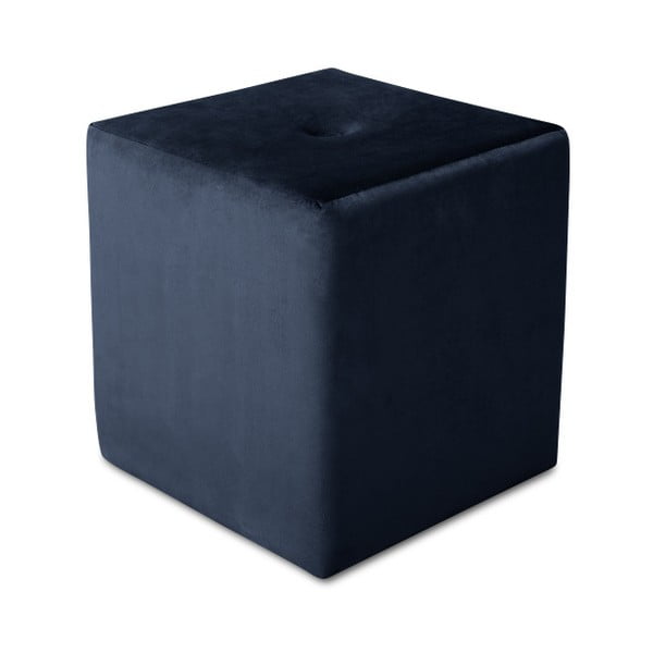Tmavě modrý puf Mazzini Sofas Margaret, 40 x 45 cm-image-3