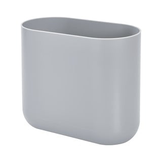 Šedý odpadkový koš iDesign Cade, 6,5 l